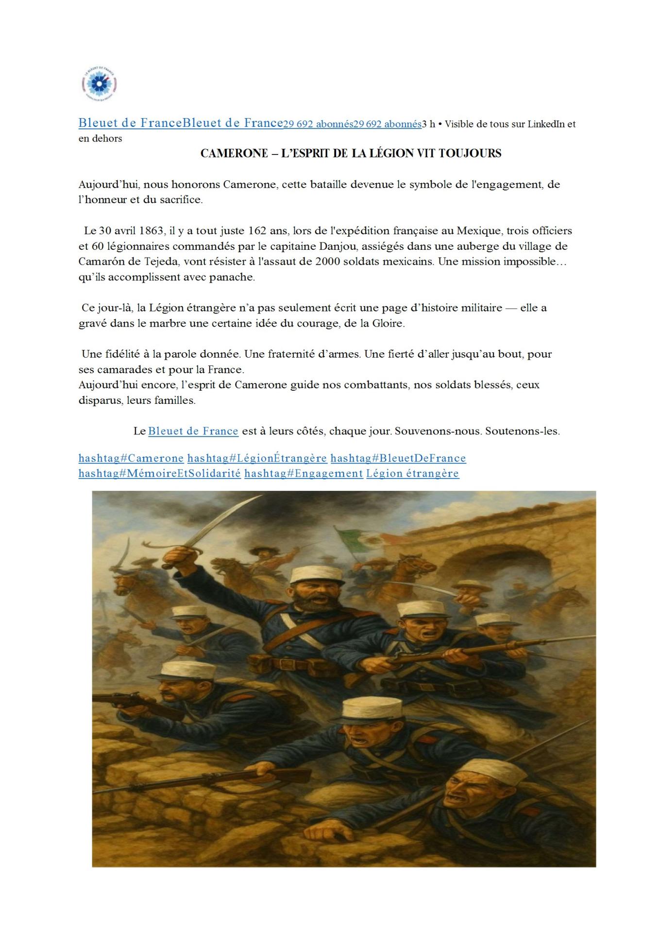Camerone 30avril1863